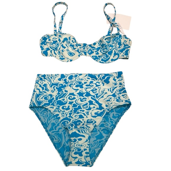 A.L.C Dylan Balconette Bikini Set Size Small - Picture 4 of 6